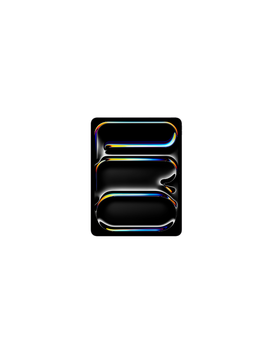 iPad Pro M4 13 Verre standard Wifi+Cellular 256 Go Space Black