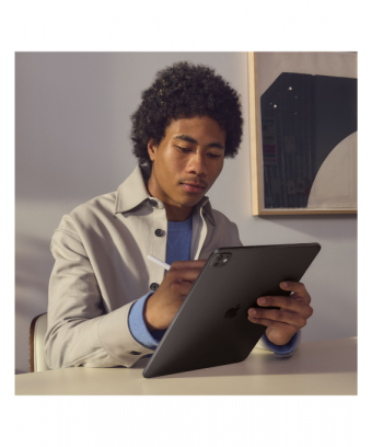 iPad Pro M4 13 Verre standard Wifi+Cellular 256 Go Space Black