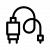 cable et alimentation icon