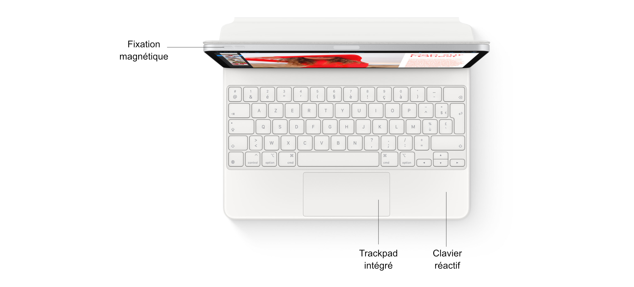 Le Magic Keyboard pour iPad Pro 12.9 ( 2021)
